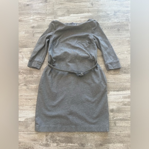 Gray Banana Republic belted dress-size 4 NWOT - Picture 1 of 5